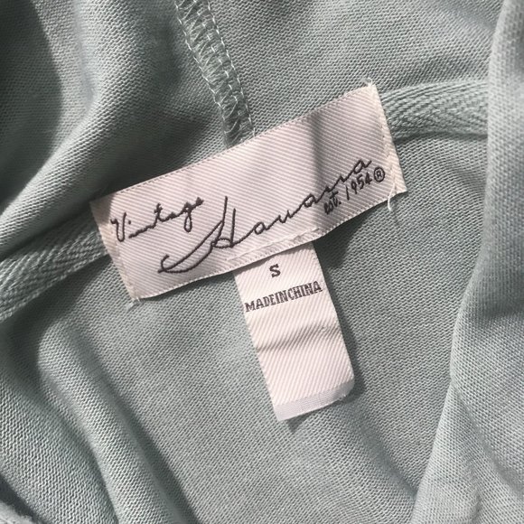 Vintage Havana Women's Small Hoodie Sweatshirt Super Soft Stretchy Muted Light G - Picture 8 of 13